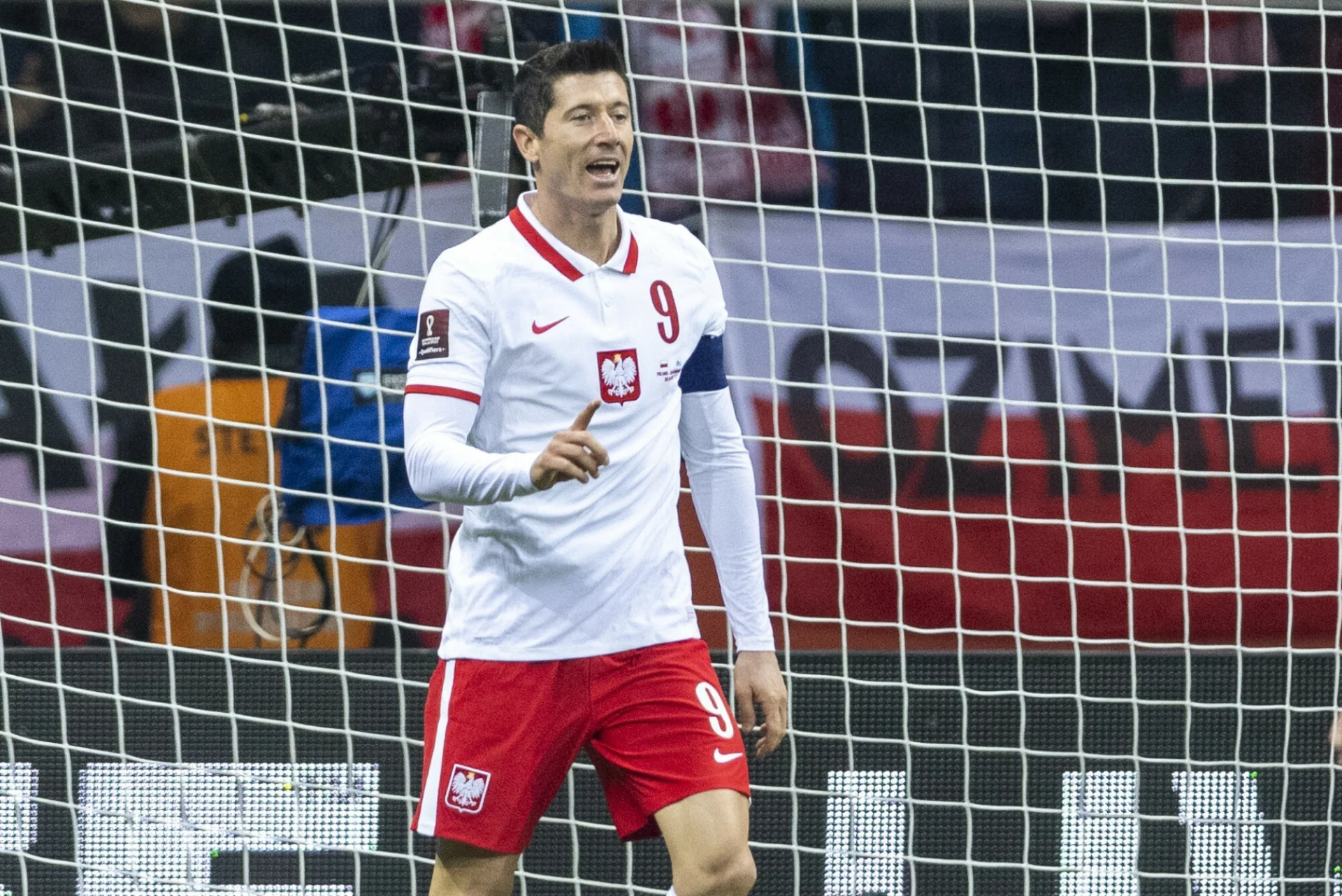 Robert Lewandowski był zadowolony z triumfu nad Albanią, choć zauważył też minusy w naszej grze