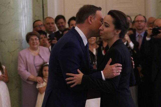 Prezydent Andrzej Duda za przygotowanie ustaw o SN i KRS dziękował swojej prawniczce dr Annie Surówce-Pasek