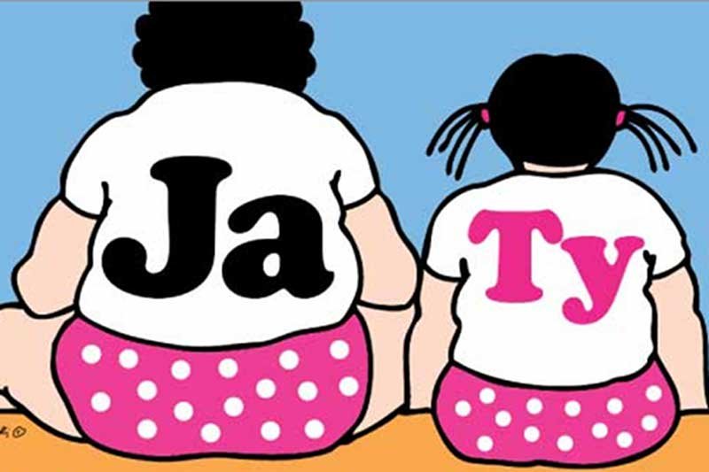 Fragment bilboardu promującego kampanię "Jakie matki, takie dziatki"