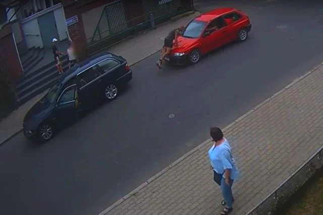 Monitoring uchwycił całe zdarzenie.