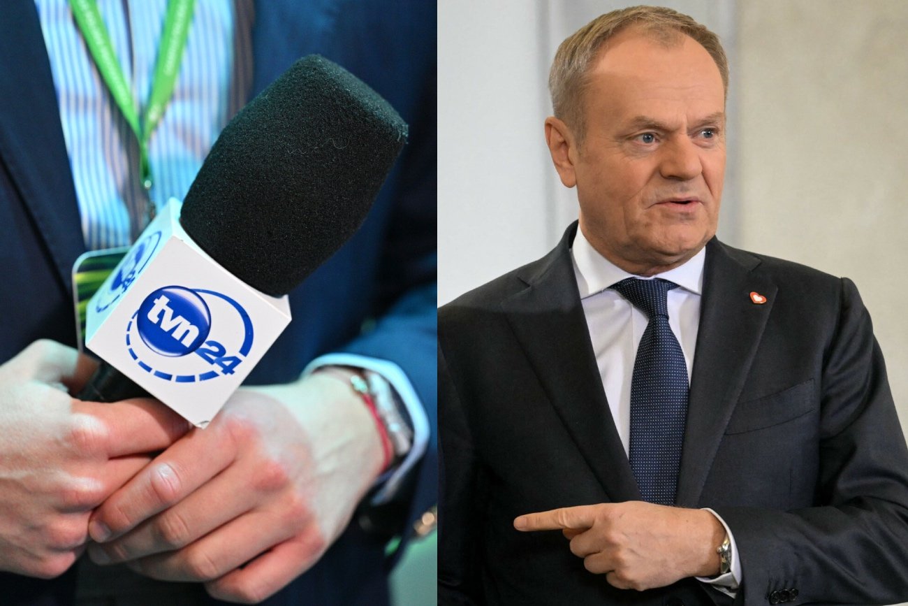 Tusk wpisał TVN i Polsat na listę podmiotów chronionych. KRRiT krytykuje decyzję premiera.
