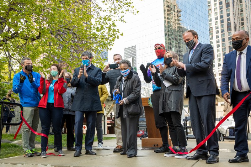 Burmistrzyni Chicago zaskoczyła lokalne media.