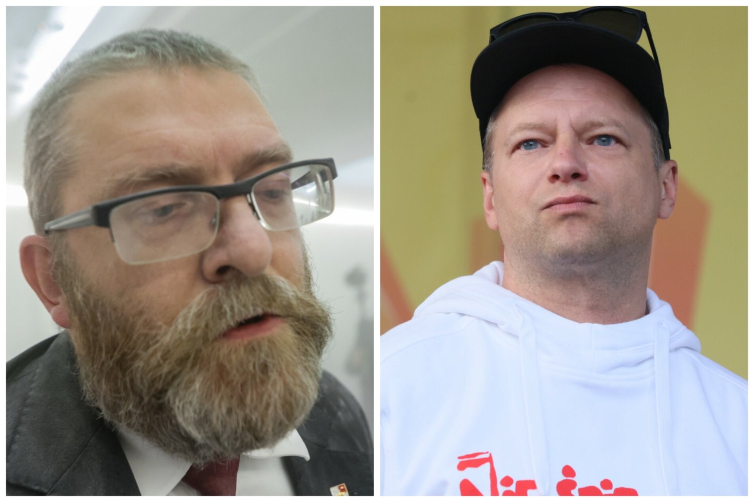 Słynny aktor udostępnił na swoim Facebooku grafikę, która może odnosić się do zachowania Grzegorza Brauna w Sejmie.