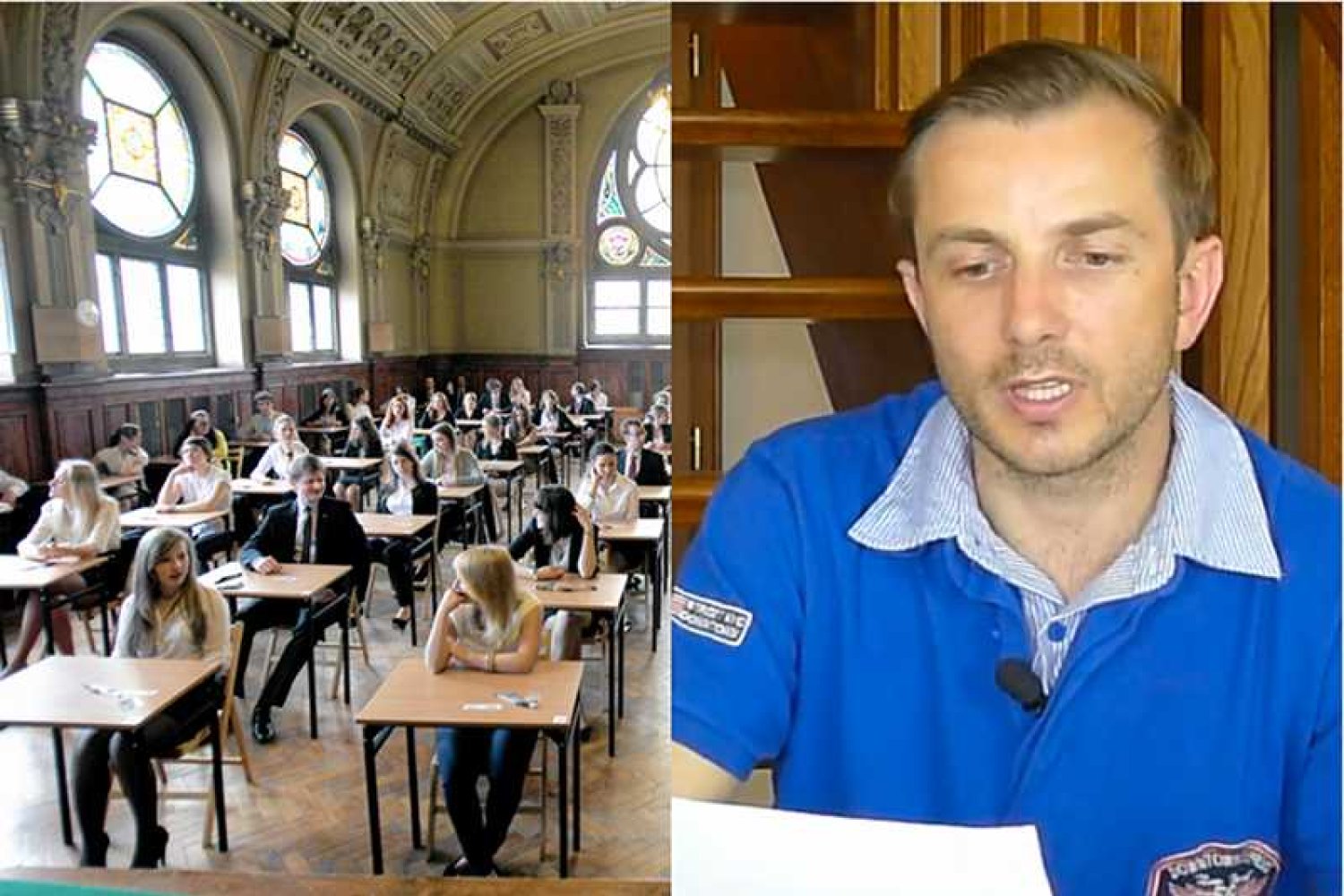 Tomasz Rożek dostał tylko 70 proc. punktów z analizy własnego tekstu. Jego zdaniem klucze odpowiedzi to błąd.