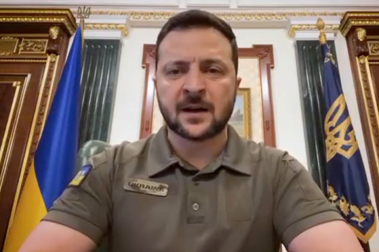 Wołodymyr Zełenski zabrał głos ws. rzekomych rosyjskich rakiet, które miały spaść na Polskę.