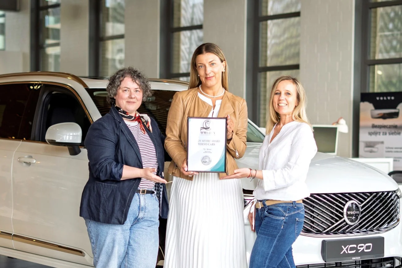 Volvo Cars z prestiżową nagrodą.