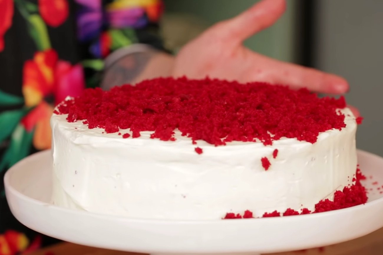 Przepis na ciasto Red Velvet.