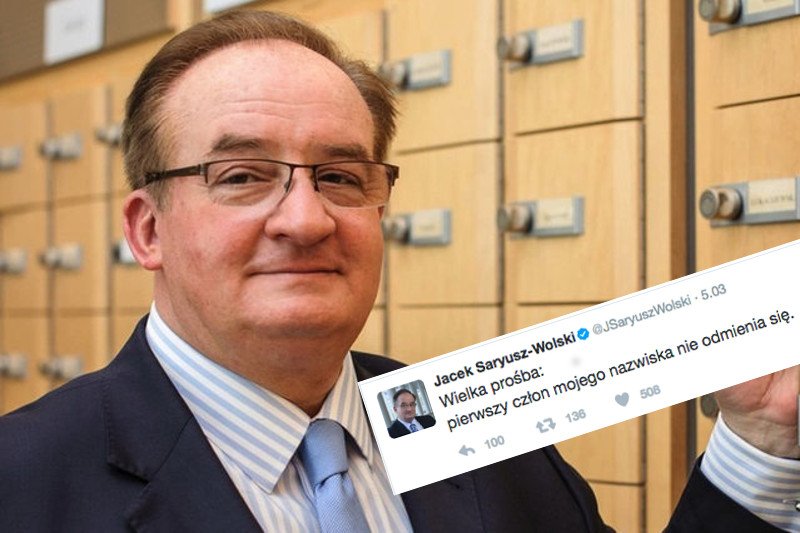 Jacek Saryusz-Wolski i sprawa jego "pierwszego członu". Językoznawcy dają politykowi lekcję