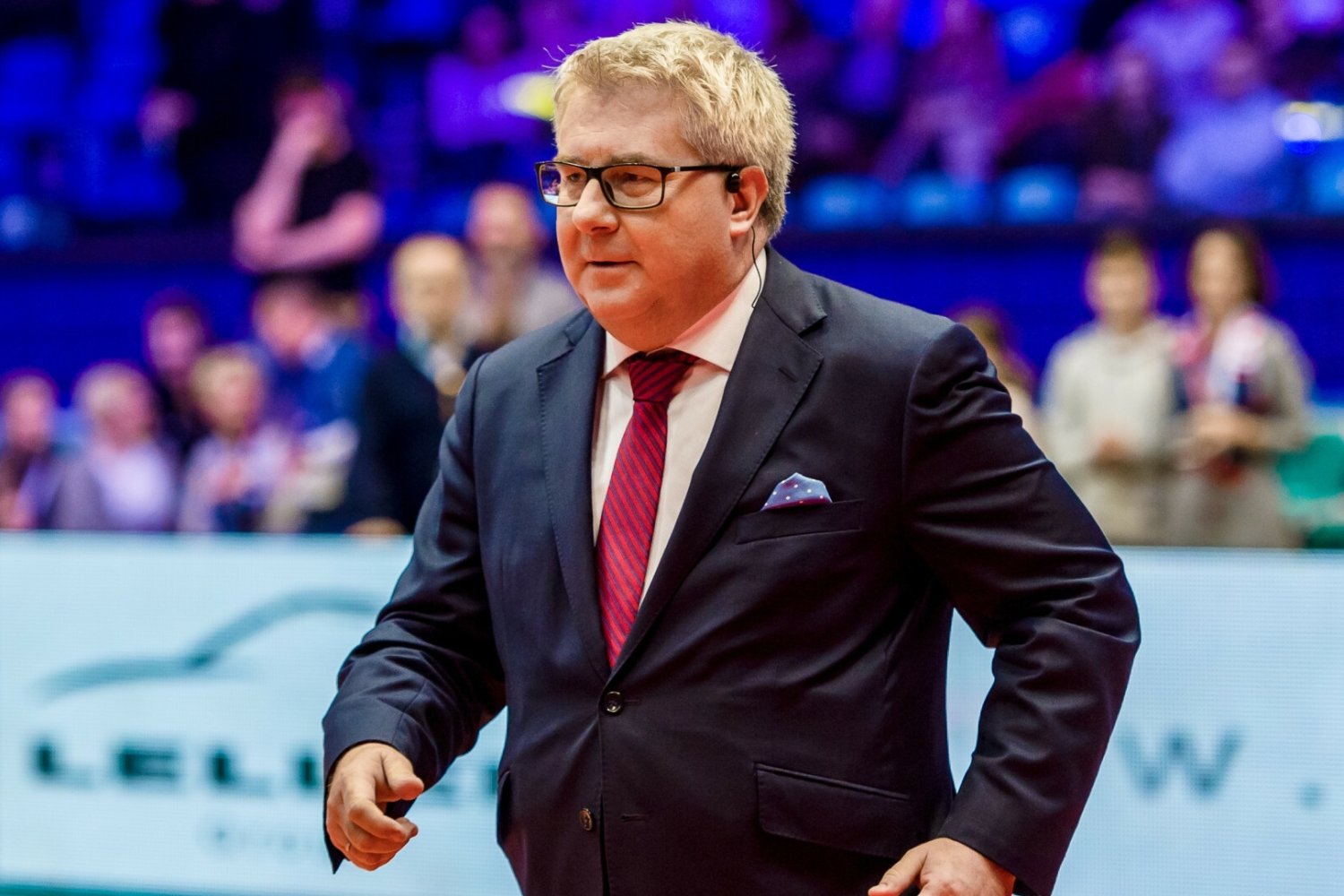 Ryszard Czarnecki znów wygwizdany podczas imprezy sportowej.