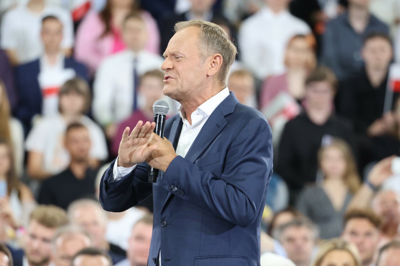 Lider PO Donald Tusk.