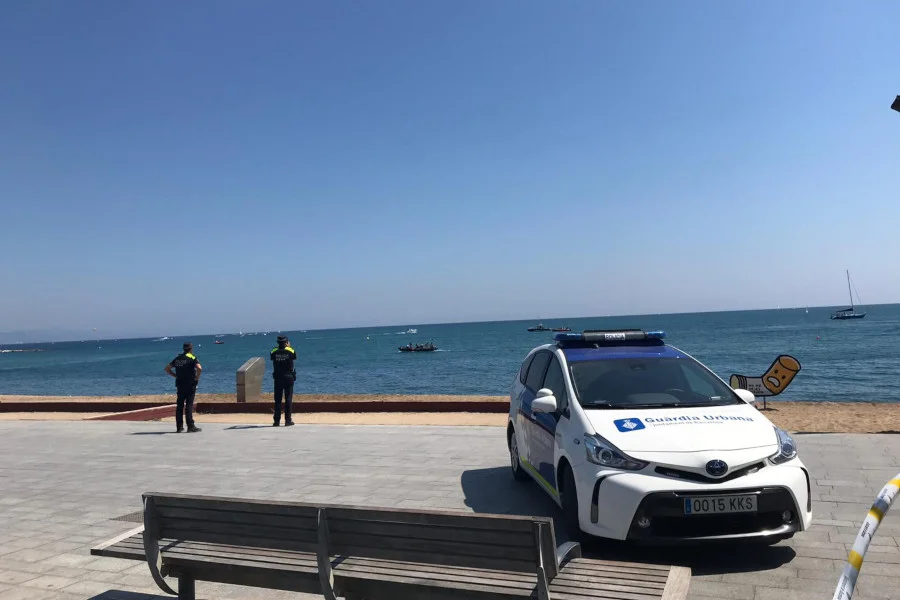 Plażę Sant Sebastia zamknięto dla turystów