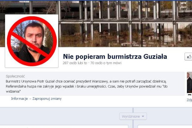 Burmistrz Ursynowa znalazł się na celowniku internautów. Wypominają mu każdy jego błąd czy zaniedbanie.