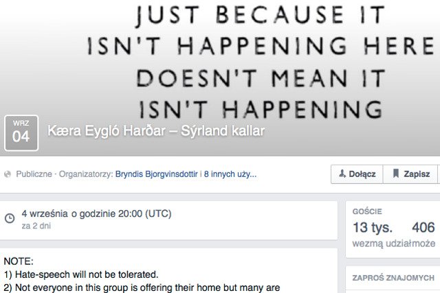 Chęć pomocy Syryjczykom zadeklarowało dotąd 13 tys. osób