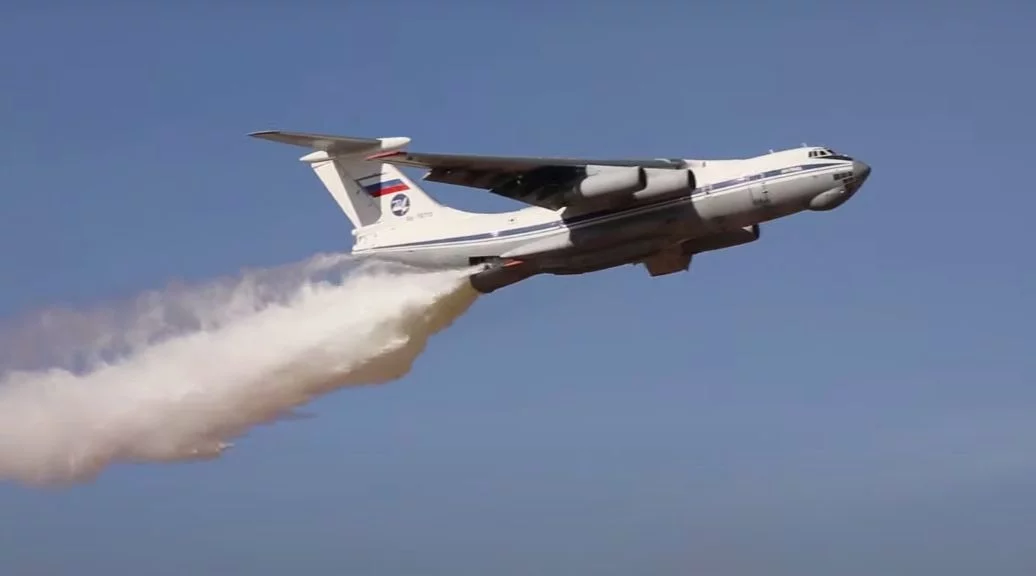 Rosyjski samolot Ił-76.