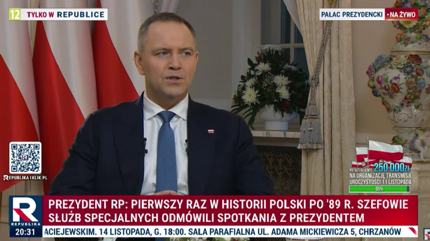 Nawrocki nie odpuszcza Tuskowi. "Mam nadzieję, iż to pierwszy i ostatni raz"