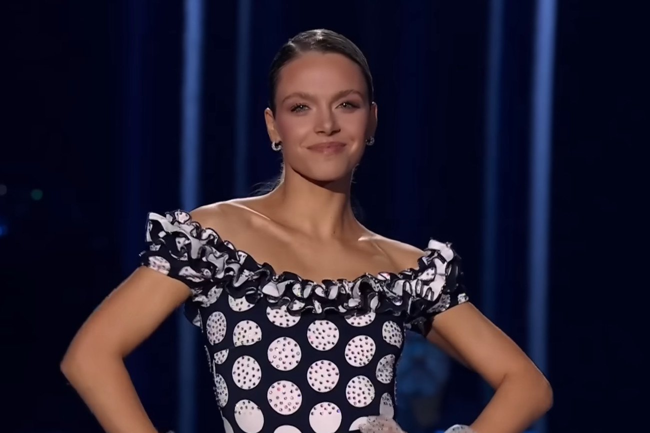 Vanessa Aleksander podczas finału "Tańca z gwiazdami".