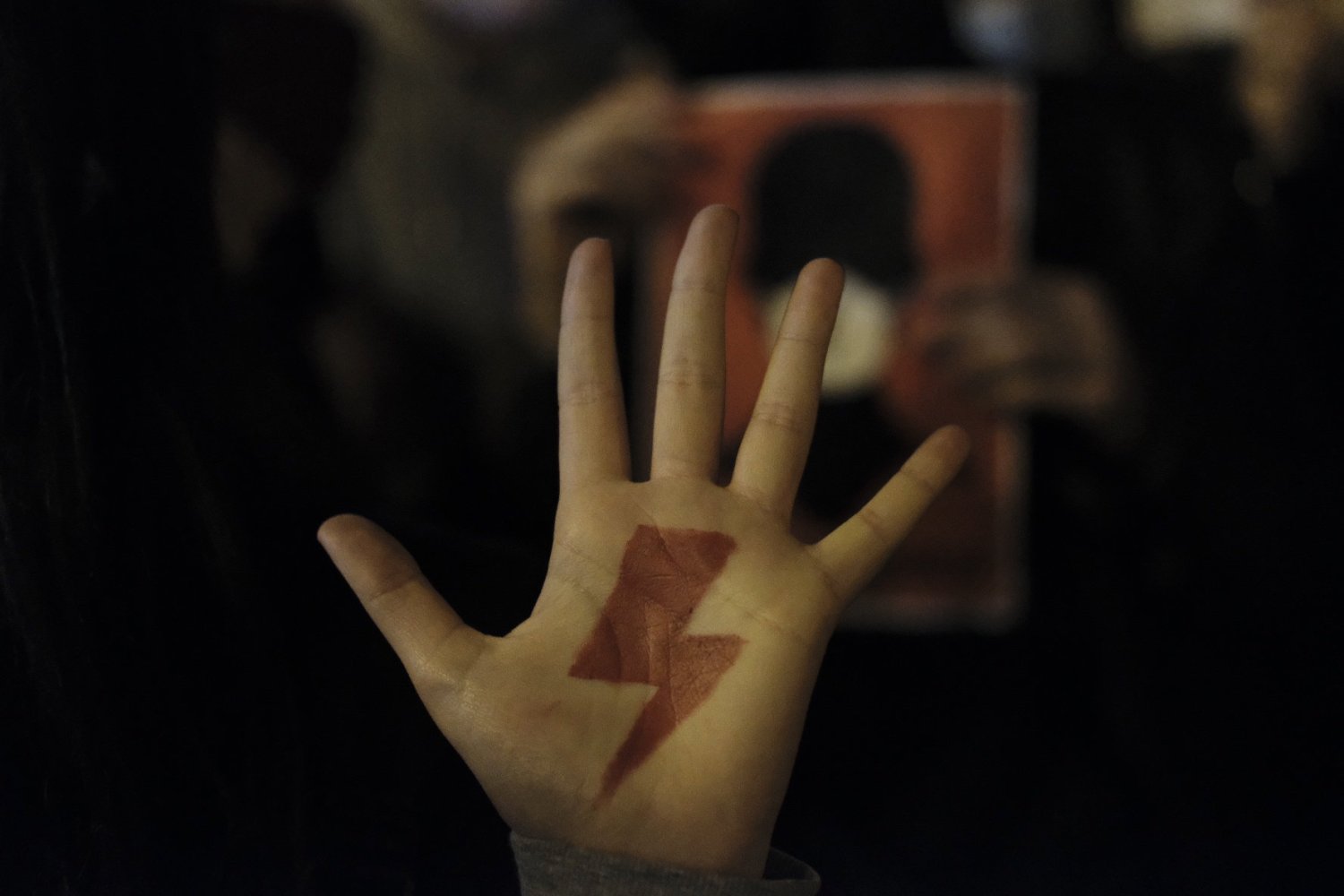 Rolnicy wsparli protestujących ws. praw kobiet w Nowym Dworze Gdańskim.