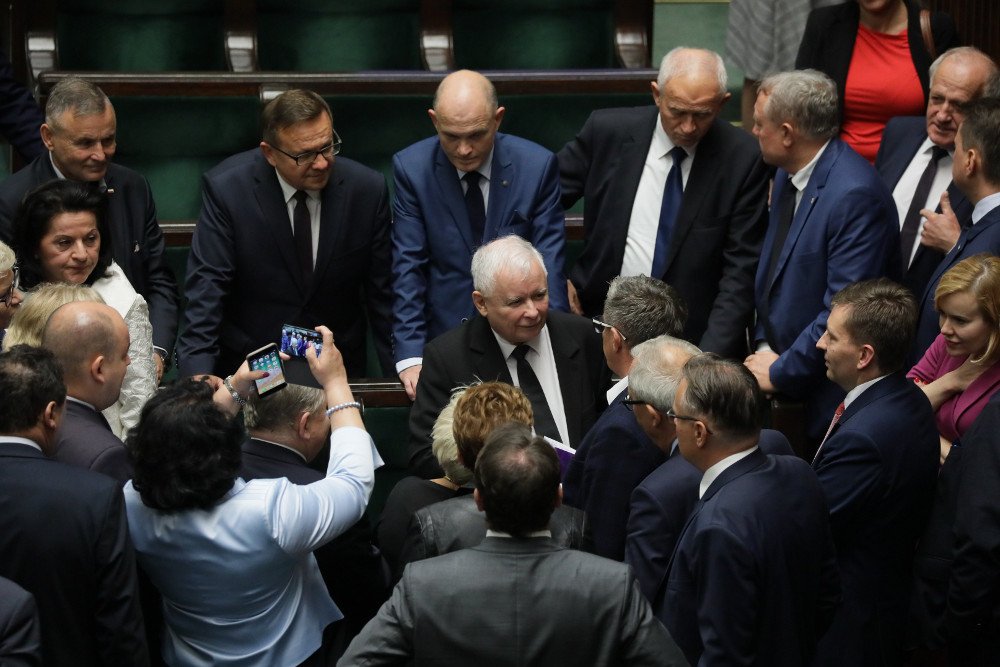 Jarosław Kaczyński ma problem po wyborach