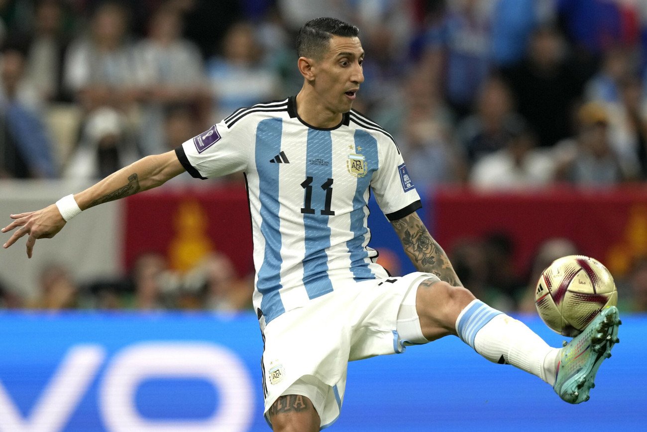 Angel Di Maria zdobył drugiego gola dla Argentyny w niedzielnym finale piłkarskich MŚ w Katarze.