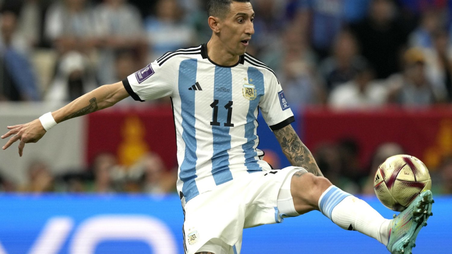 Angel Di Maria zdobył drugiego gola dla Argentyny w niedzielnym finale piłkarskich MŚ w Katarze.