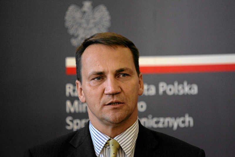 Minister spraw zagranicznych Radosław Sikorski
