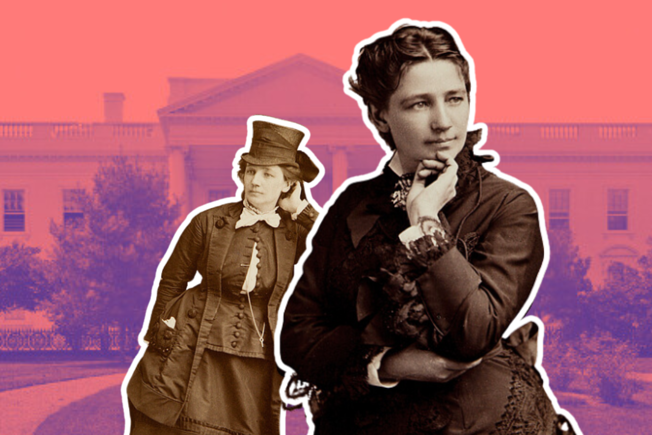 Victoria Woodhull to pierwsza kobieta, która kandydowała na prezydenta USA
