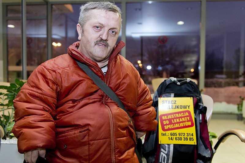 Tadeusz Żak, profesjonalny stacz kolejkowy z Tarnowa.