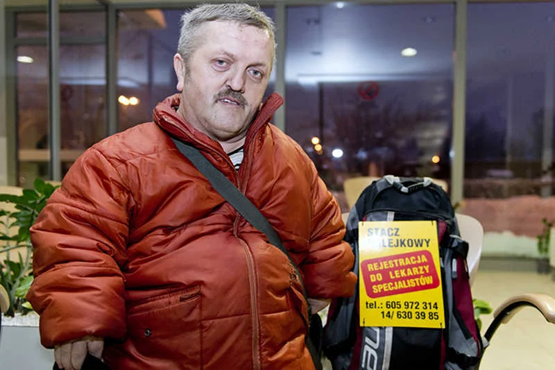 Tadeusz Żak, profesjonalny stacz kolejkowy z Tarnowa.