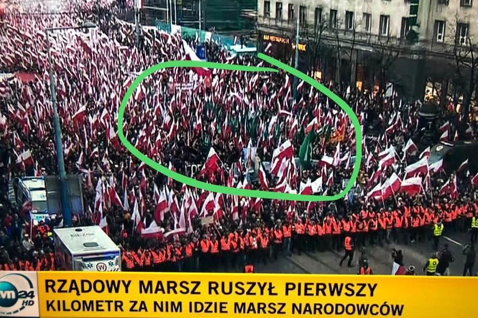 Zdaniem zagranicznych mediów władze szły ramię w ramię z faszystami