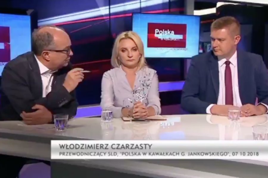 Włodzimierzowi Czarzastemu puściły nerwy po słowach polityka PiS Marcina Porzucka.