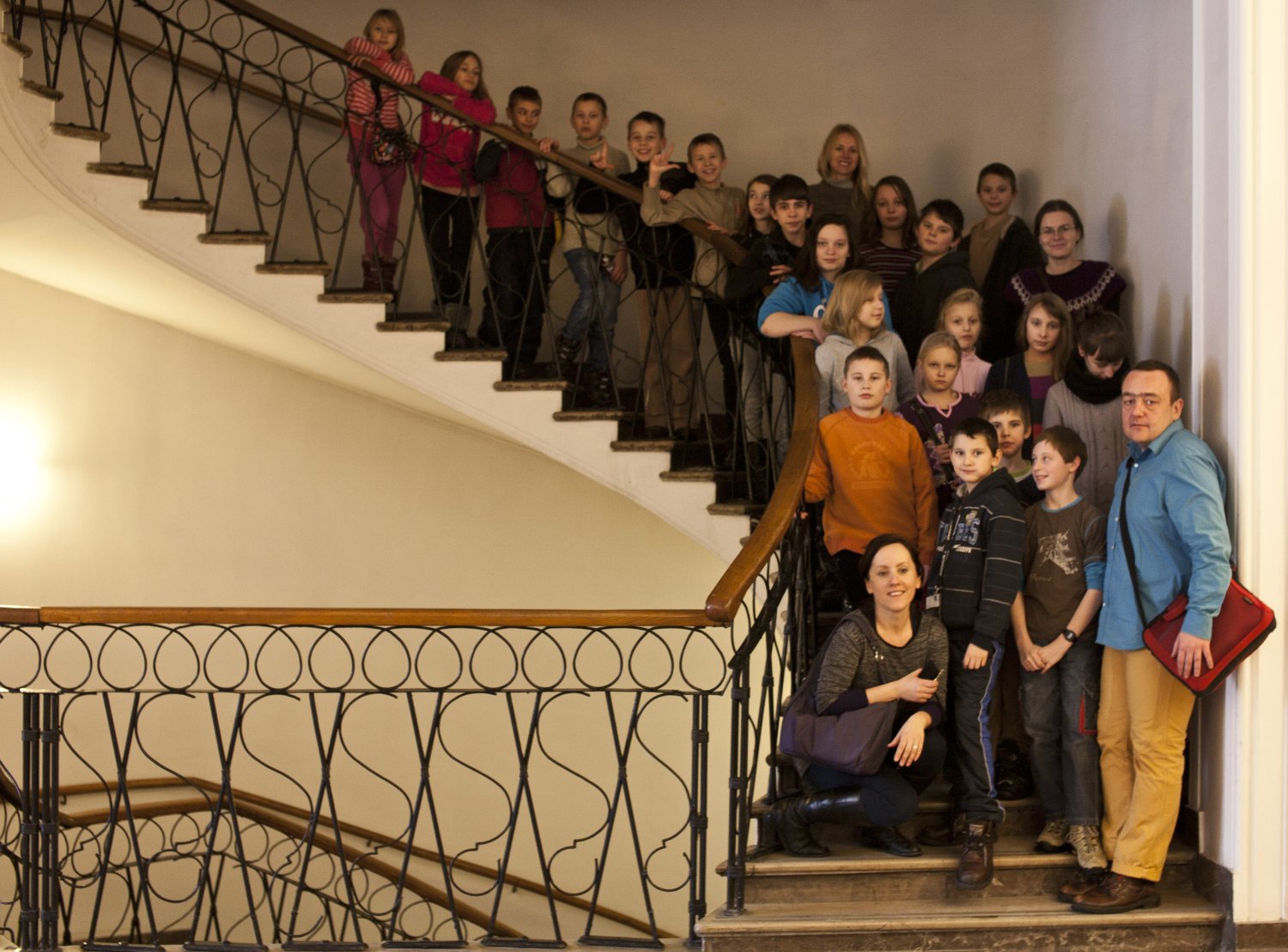 Część dzieci, którymi zajmuje się Grupa Charytatywna Freta