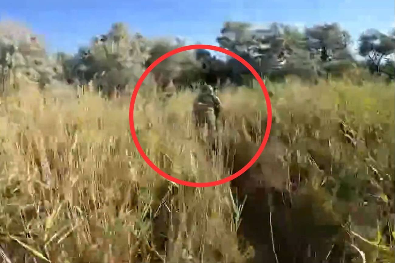 Kremlowska propaganda mówi, że Polacy strzelają do Ukraińców.