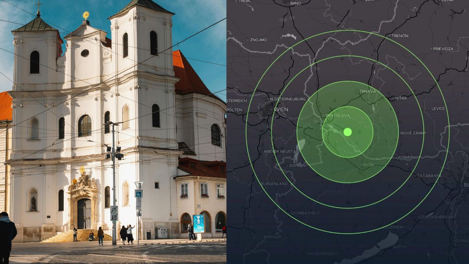 Trzęsienie ziemi na Słowacji zaskoczyło mieszkańców. Aż kołysały się budynki