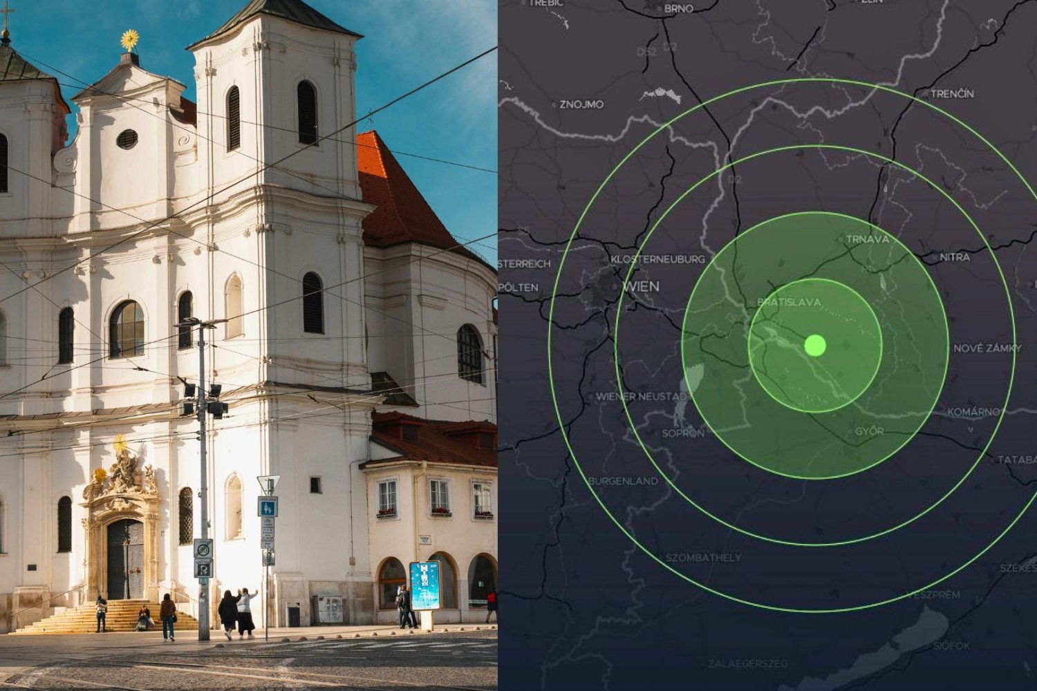 trzęsienie ziemi na Słowacji