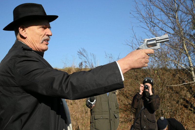 Janusz Korwin-Mikke zapowiada agresywną kampanię przeciwko obecnej klasie politycznej