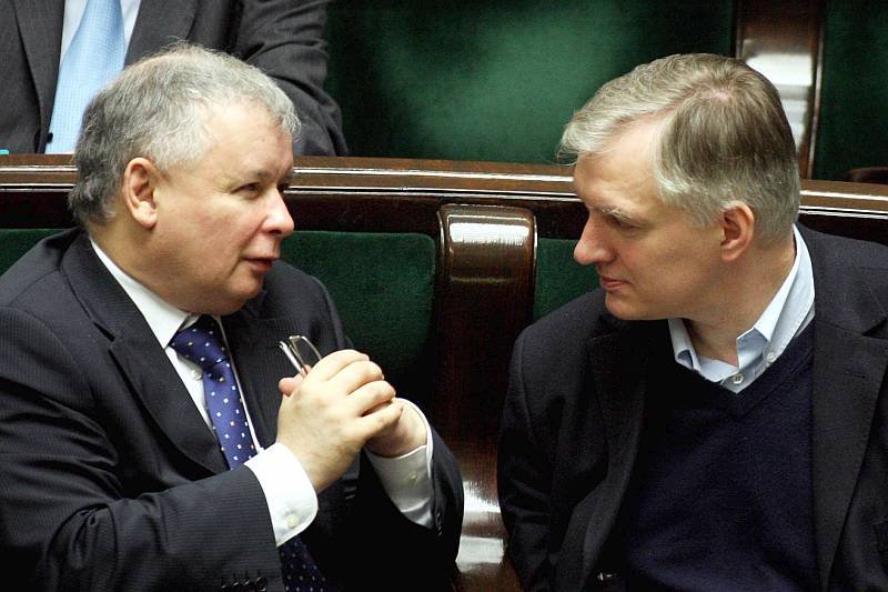 Jarosław Kaczyński docenia urodę Jarosława Gowina, ale niezbyt wierzy w sukces Polski Razem.