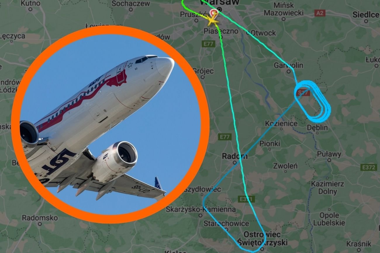 LOT nagle zawrócił. Awaryjne lądowanie w Warszawie