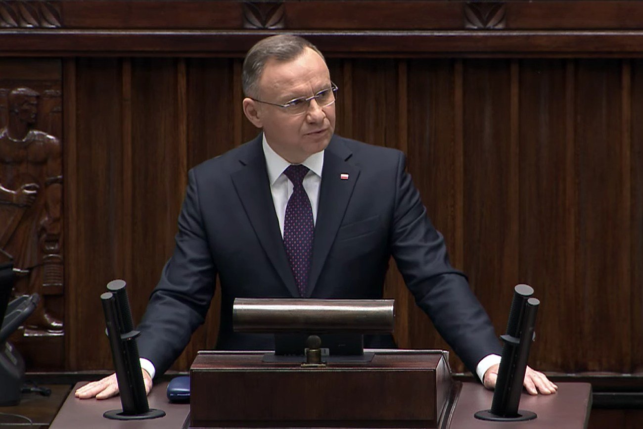 Prezydent Andrzej Duda w Sejmie