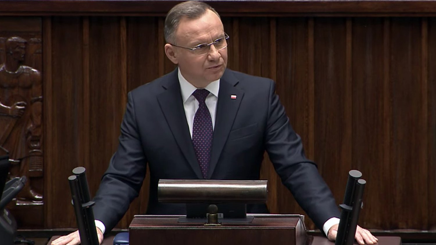 Prezydent Andrzej Duda w Sejmie