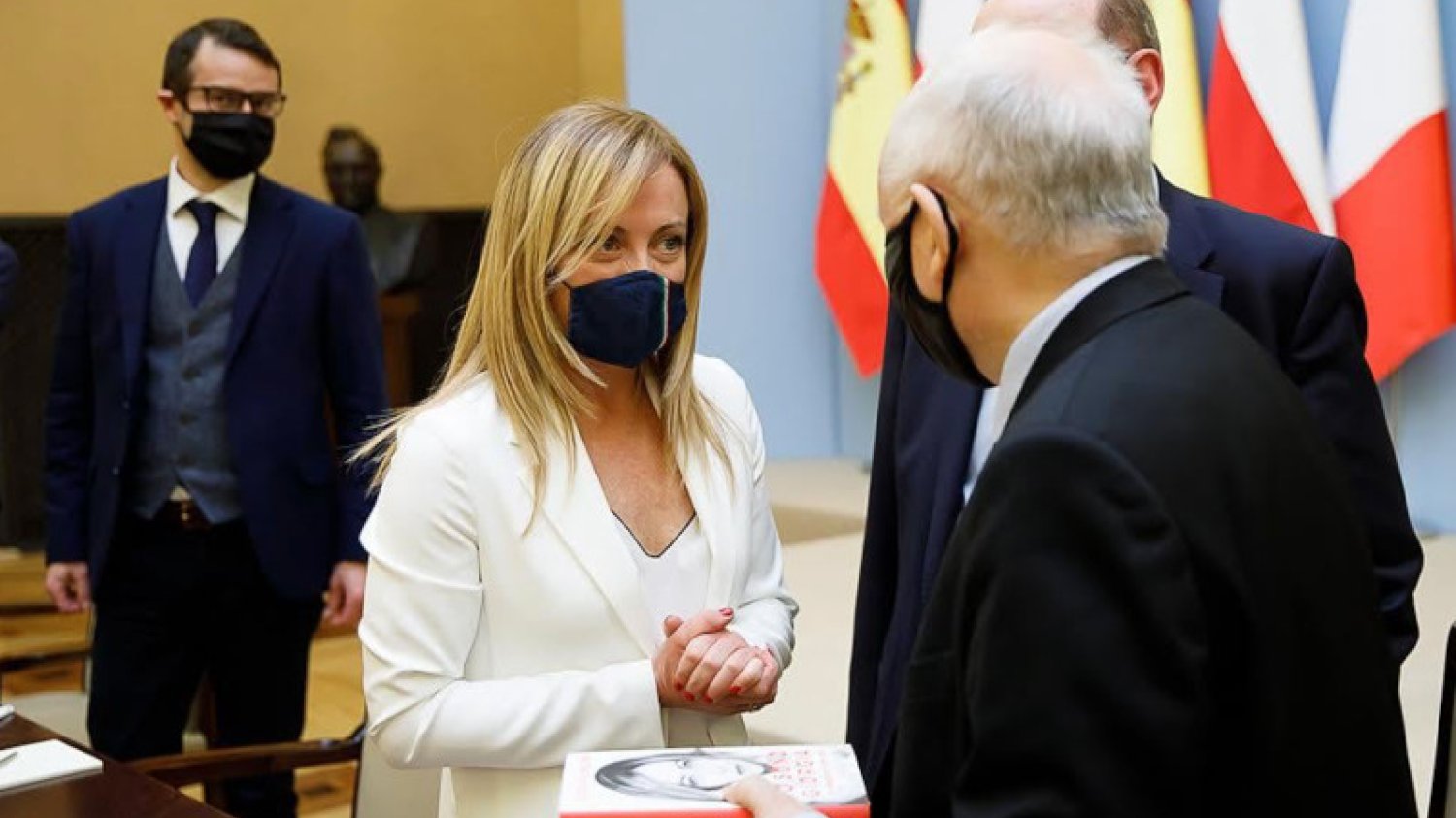 Jarosław Kaczyński spotkał się z liderami Braci Włochów i hiszpańskiej partii Vox. Kim jest Giorgia Meloni?