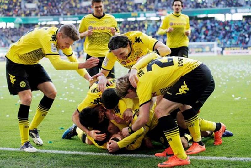 Borussia Dortmund ma ostatnio coraz więcej powodów do radości takiej jak ta