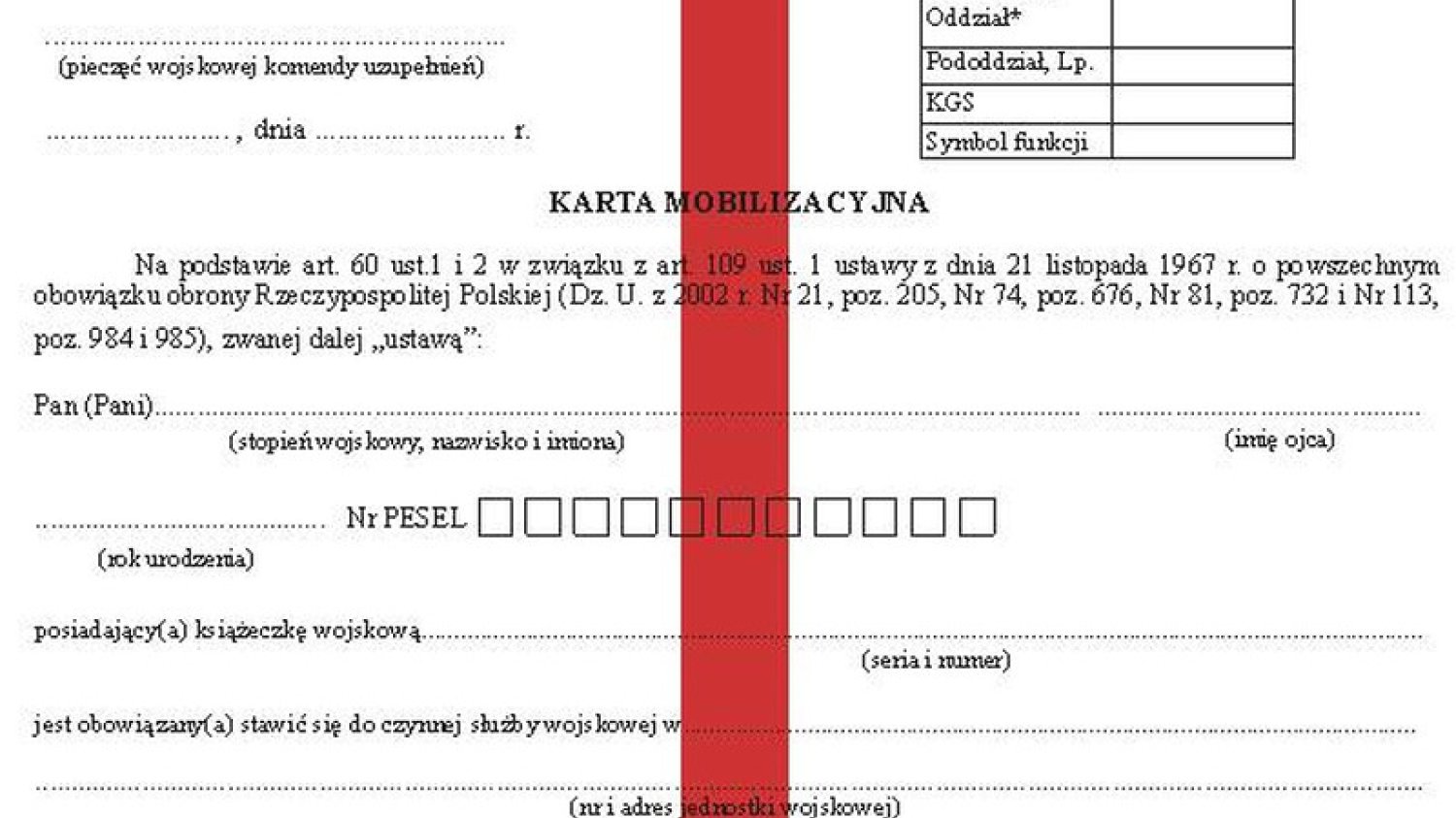 Rezerwiści dostają karty mobilizacyjne. Sztab Generalny: To planowe działania. Internauci: "Cicha mobilizacja"