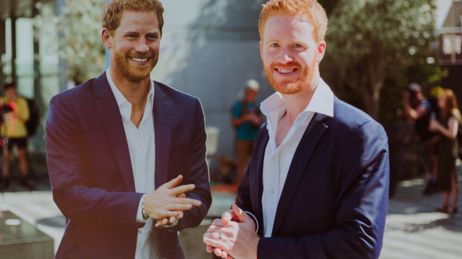 Rhys Whittock to sobowtór księcia Harry'ego. Zarabia na tym, że wygląda jak członek brytyjskiej rodziny królewskiej.
