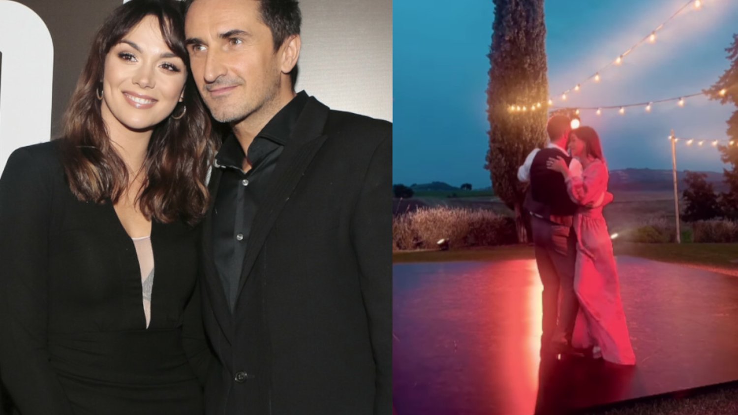 Paulina Krupińska i Sebastian Karpiel-Bułecka bawili się na weselu u Lewandowskich.