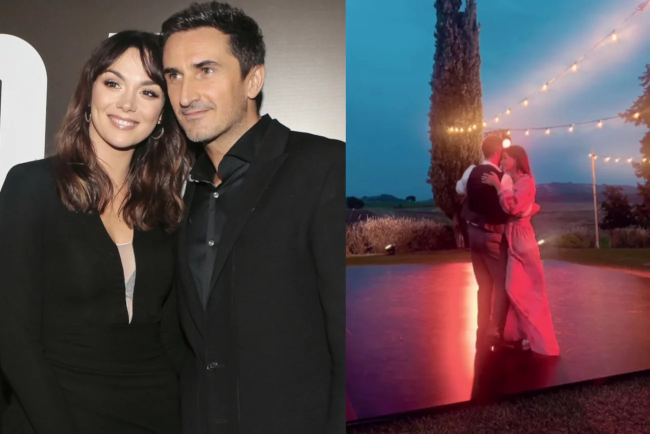 Paulina Krupińska i Sebastian Karpiel-Bułecka bawili się na weselu u Lewandowskich.