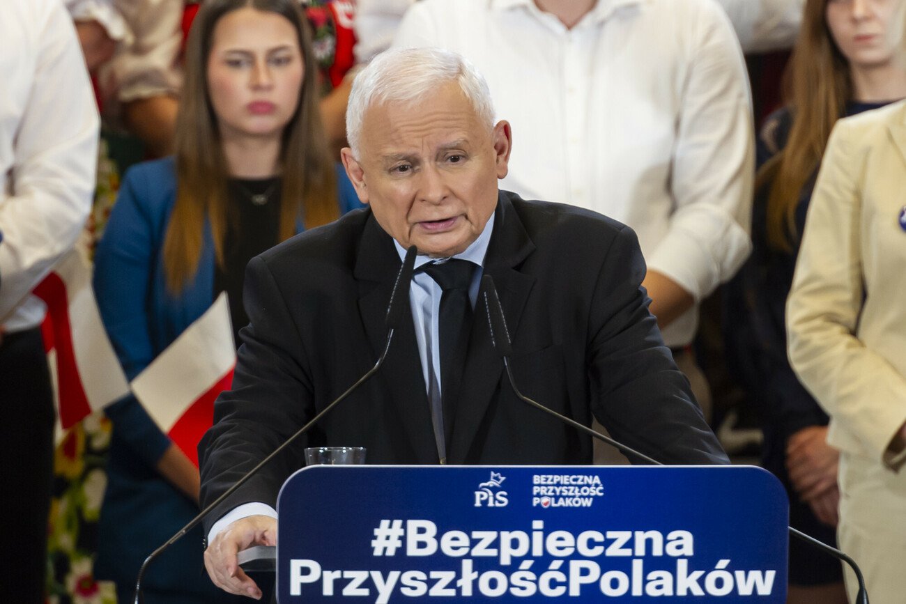 Dramat wyborców PiS. Nie zostali wpuszczeni na spotkanie w Elblągu