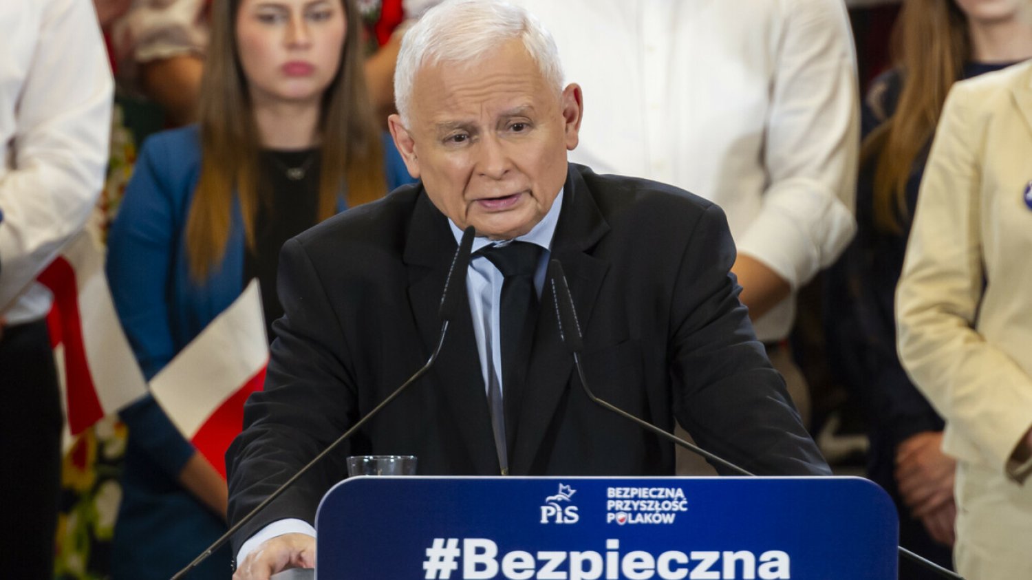 Dramat wyborców PiS. Nie zostali wpuszczeni na spotkanie w Elblągu