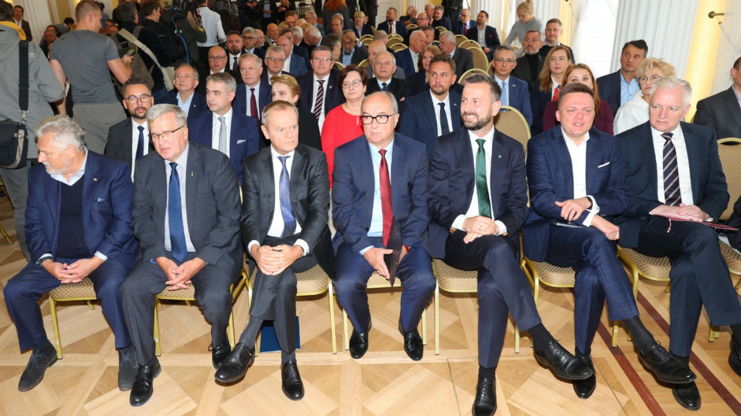 Wspólna konferencja liderów opozycji i byłych prezydentów RP