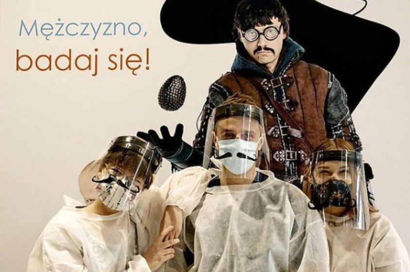 Movember 2020. Zapuść wąsy w listopadzie i zadbaj o jądra wykonując badania profilaktyczne w kierunku raka jąder i prostaty.