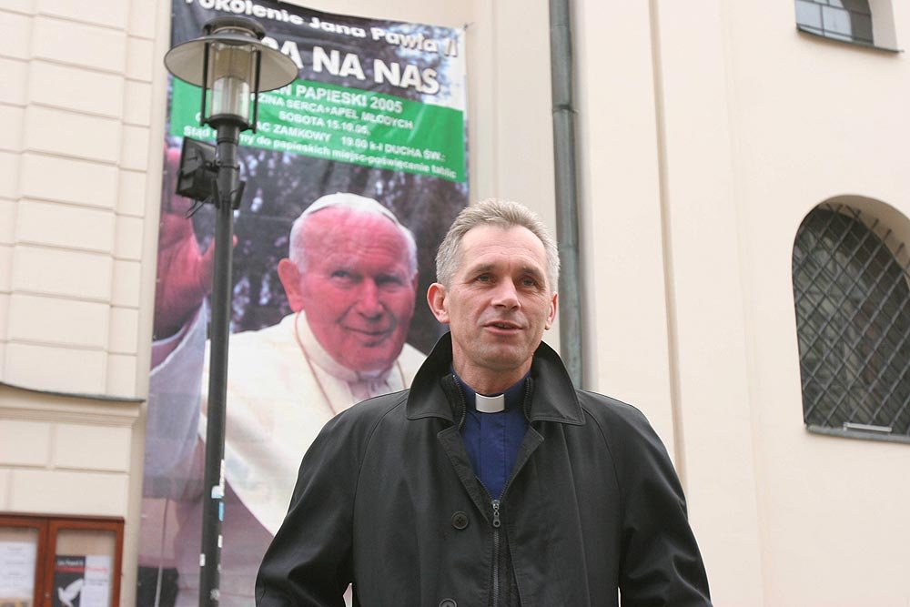 Ksiądz Mieczysław Puzewicz z Lublina